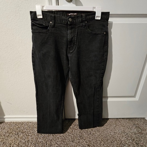 Michael Kors Other - MICHAEL KORS Grant Classic Fit Men's Jeans 33x30 Charcoal Black Denim